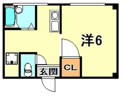 シャトー篠原台【4階】の間取り