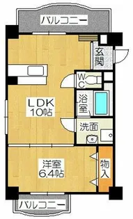 パラッツォJ&I21【203号室】の間取り