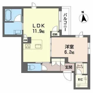 Star M【0302号室】の間取り