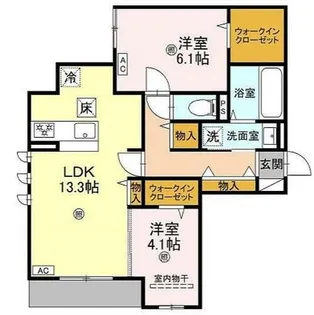 D-ROOM我孫子西【1階】の間取り