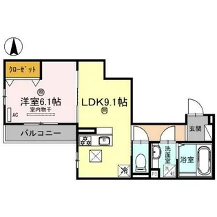 ソーリス・ルクス【3階】の間取り
