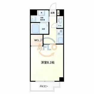 マルセイ玉川マンション【5階】の間取り