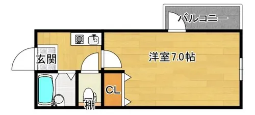 豊新・セリオ【1階】の間取り