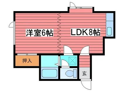 シェーンブルン月寒東【2階】の間取り