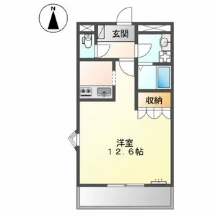 K’sスクエア【3階】の間取り