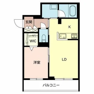 シャーメゾン 姫路W【0203号室】の間取り