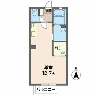 シャーメゾン岡山【B202号室】の間取り