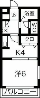 You Peace BldgⅠⅠⅠ【1階】の間取り