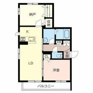 メゾン ド ピアレ【0201号室】の間取り