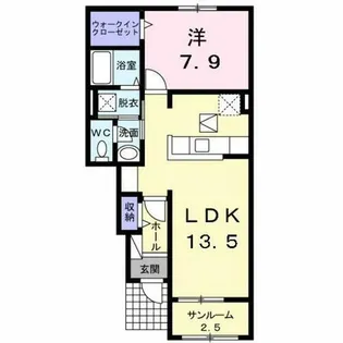 プリムローズ【2階】の間取り