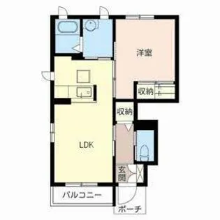 ガーデンハイツ【0106号室】の間取り