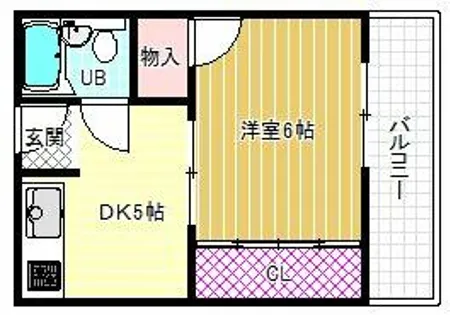 仲内ハイツ【3階】の間取り