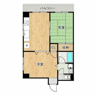 ハウス・アイ御幣島【2階】の間取り