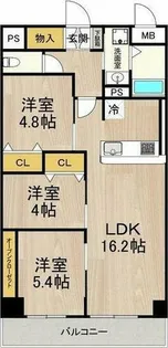 インプルーブ金山【6階】の間取り