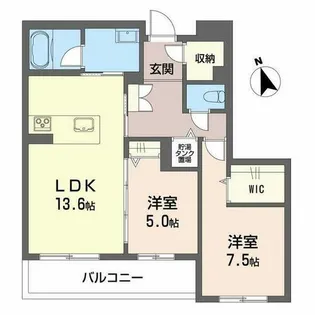 カーサ・レジデンス【0405号室】の間取り