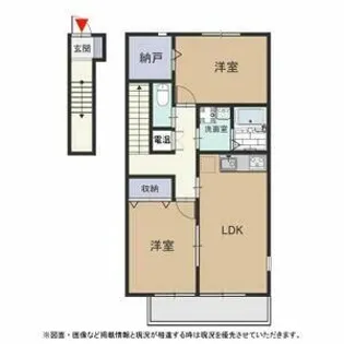 パーチェ A【2階】の間取り