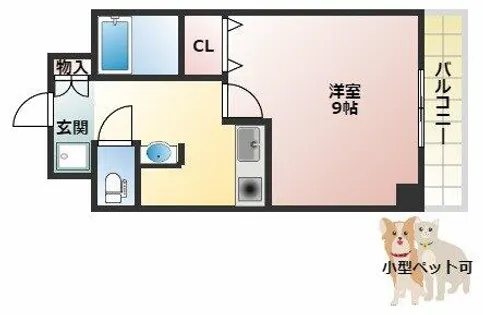 ネクスプロス大和田【7階】の間取り