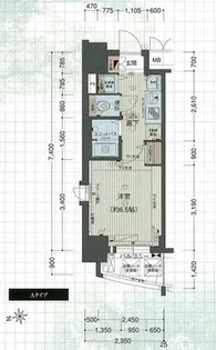 プレサンス金山グリーンパークス【11階】の間取り