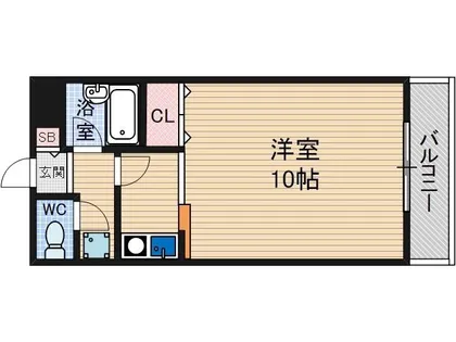 リバーヒルプラザ祐【2階】の間取り