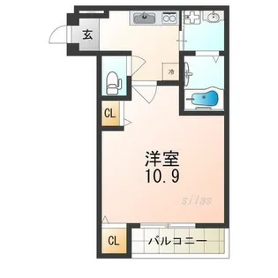 フジパレス守口梶町【2階】の間取り