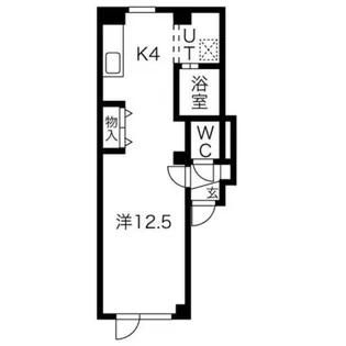 ホウルスカイ【1階】の間取り