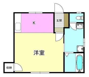 千両ハイツ【2階】の間取り