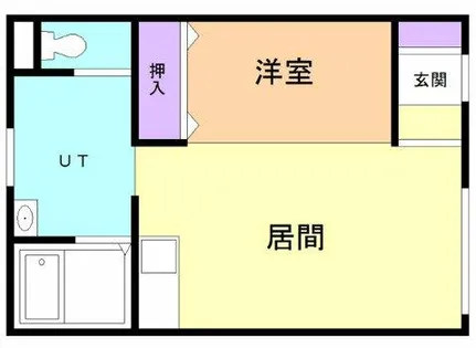 メゾンシエナⅡ【202号室】の間取り