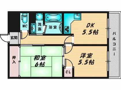 ミトハウス【4階】の間取り
