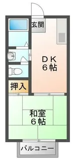 K.サンハイム【2階】の間取り