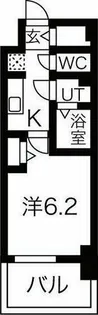 メイクス名駅南Ⅱ【12階】の間取り