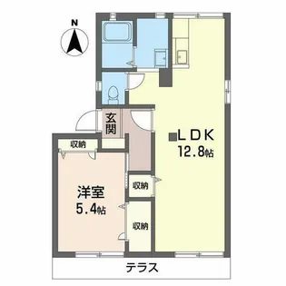 アーバンハウスC【0101号室】の間取り