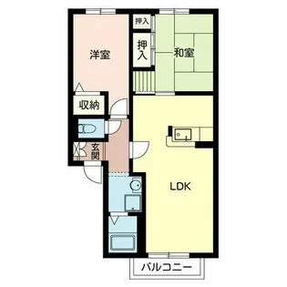 エステート ヴィラ【0207号室】の間取り