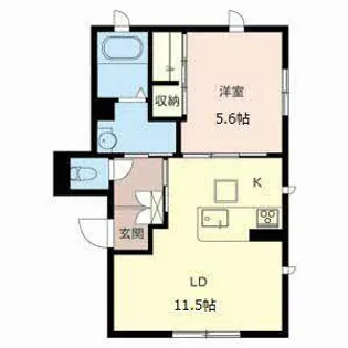 さくら瑞ケ丘【0102号室】の間取り