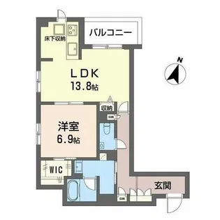 ベル エ ロンプラージュ【0103号室】の間取り
