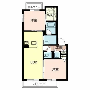 シャーメゾン クレール【0305号室】の間取り