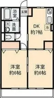 メゾン・エスポワール【2階】の間取り