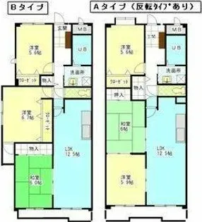 OHSADAハイツ上野公園【3階】の間取り