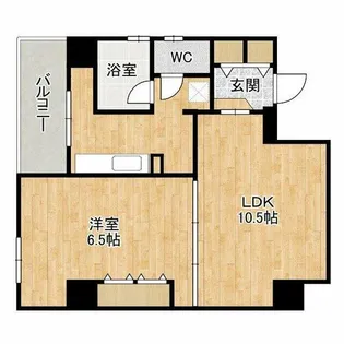 プロシード桜之宮【2階】の間取り