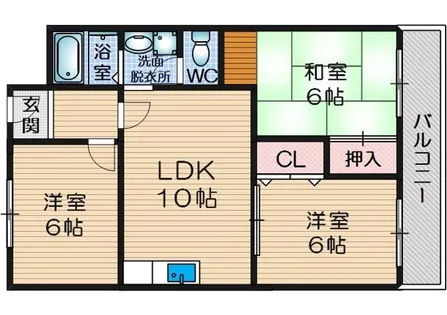 アンセスター91【2階】の間取り