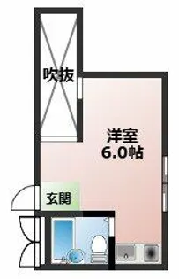 ラムール西明石【902号室】の間取り
