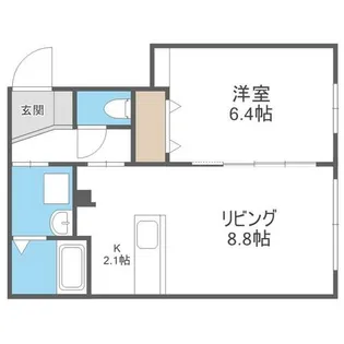 MARUYAMA RH HILLS【2階】の間取り