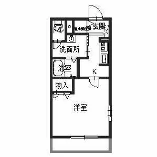 ブリリアント ガーデン(A棟)【A301号室】の間取り