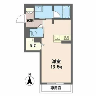 シャーメゾンステージ豊橋【0101号室】の間取り