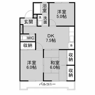マンション加藤【3階】の間取り