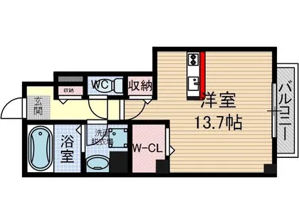 ウォーム要【1階】の間取り