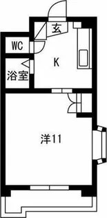サン青山アネックス【203号室】の間取り