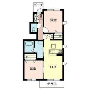 グランリエール【0102号室】の間取り