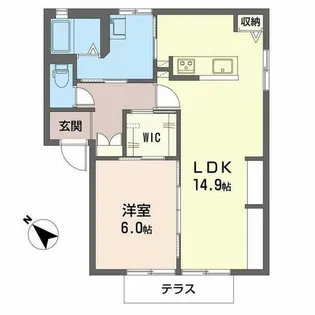 MaiSon・Ito【0102号室】の間取り