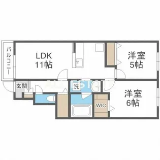 Acqua Valle【2階】の間取り