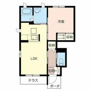 シャーメゾンi【0101号室】の間取り